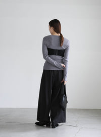 チュールビスチェ