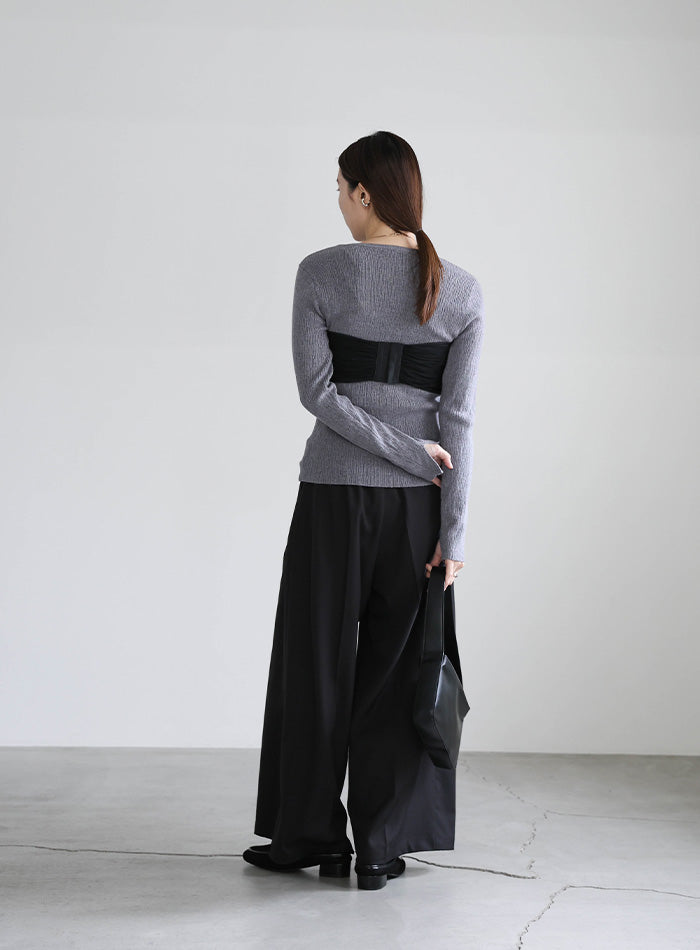 チュールビスチェ