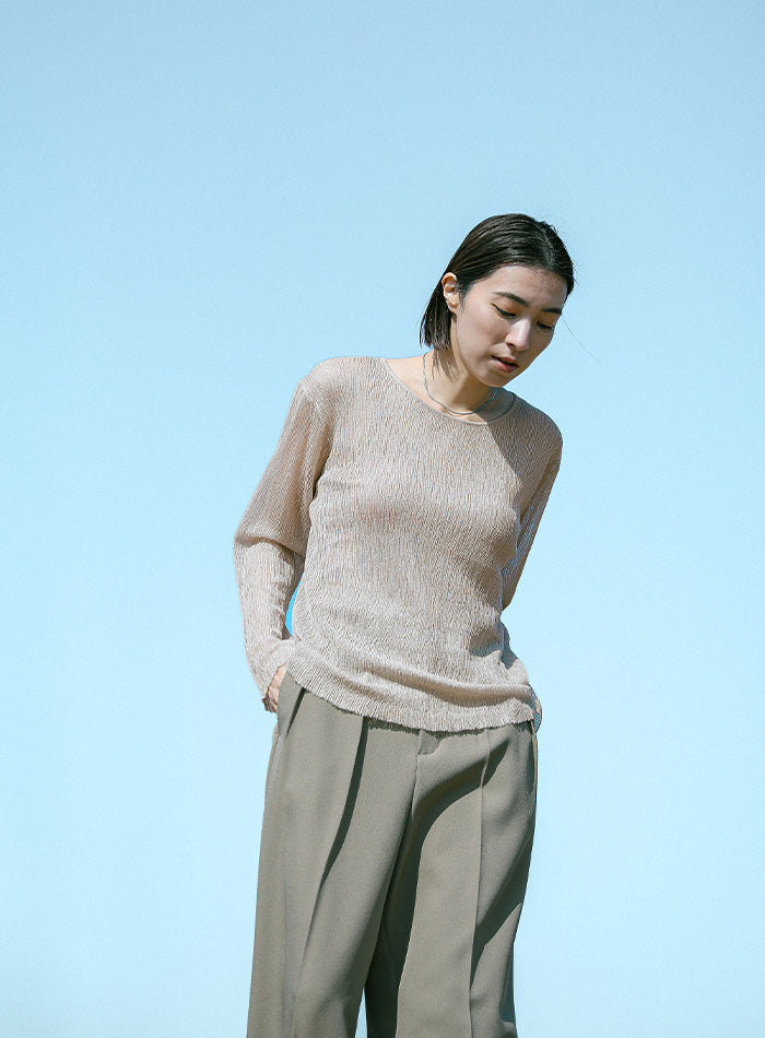 バックスリットシアーカットソー【SALE】 – SELECT MOCA