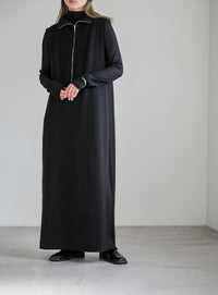 コットンニットベストワンピース