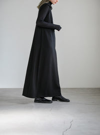 コットンニットベストワンピース