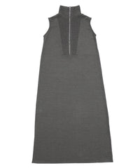 コットンニットベストワンピース