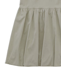 ボックスシルエットバルーンワンピース