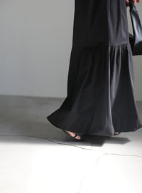 ボックスシルエットバルーンワンピース