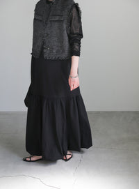 ボックスシルエットバルーンワンピース