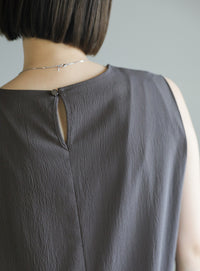 ボックスシルエットバルーンワンピース