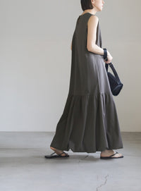 ボックスシルエットバルーンワンピース