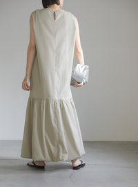 ボックスシルエットバルーンワンピース