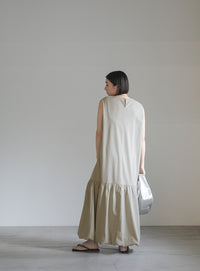 ボックスシルエットバルーンワンピース