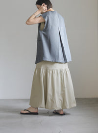 ボックスシルエットバルーンワンピース