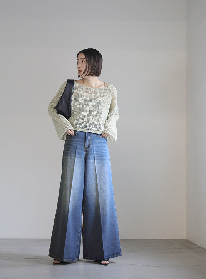 バギーデニムパンツ【SALE】 – SELECT MOCA