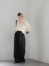 メッシュカットポロトップス【SALE】
