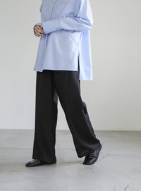 リラックスストレートパンツ