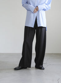 リラックスストレートパンツ