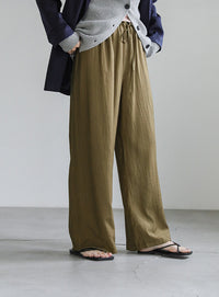 リラックスストレートパンツ