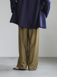 リラックスストレートパンツ