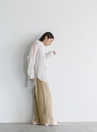 リラックスストレートパンツ