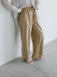 リラックスストレートパンツ