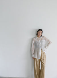 リラックスストレートパンツ