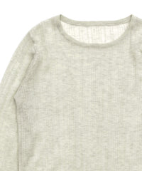 シアーランダムリブニット