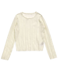 シアーランダムリブニット