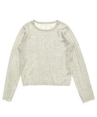 シアーランダムリブニット