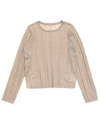 シアーランダムリブニット