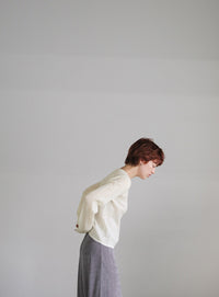 シアーランダムリブニット