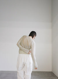 シアーランダムリブニット