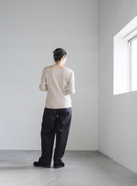 ネックデザインテレコトップス【SALE】
