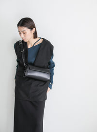 ネックデザインテレコトップス【SALE】