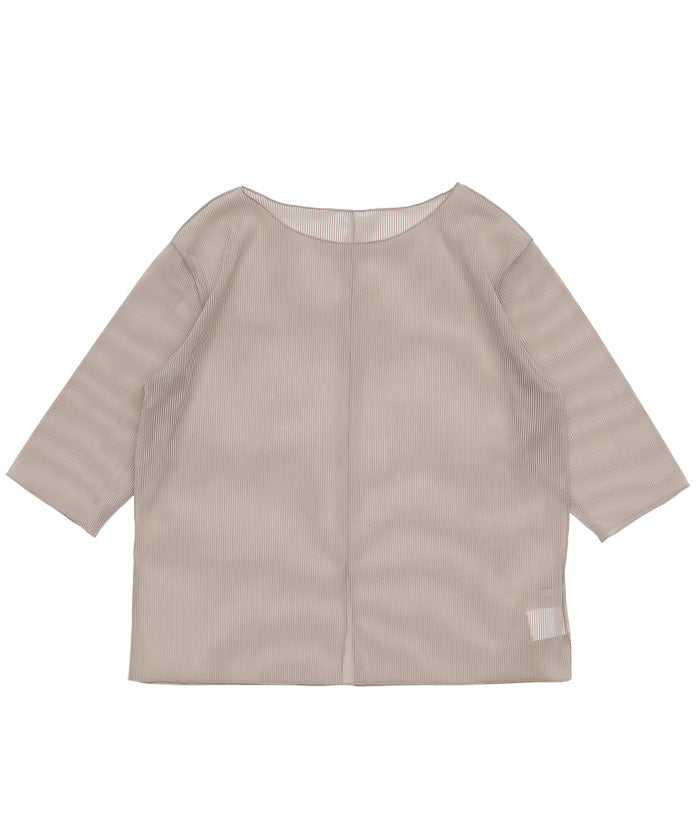 ストライプシアーバックスリットトップス – SELECT MOCA