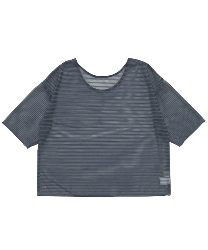 オープンネックシアーボーダートップス【SALE】 – SELECT MOCA