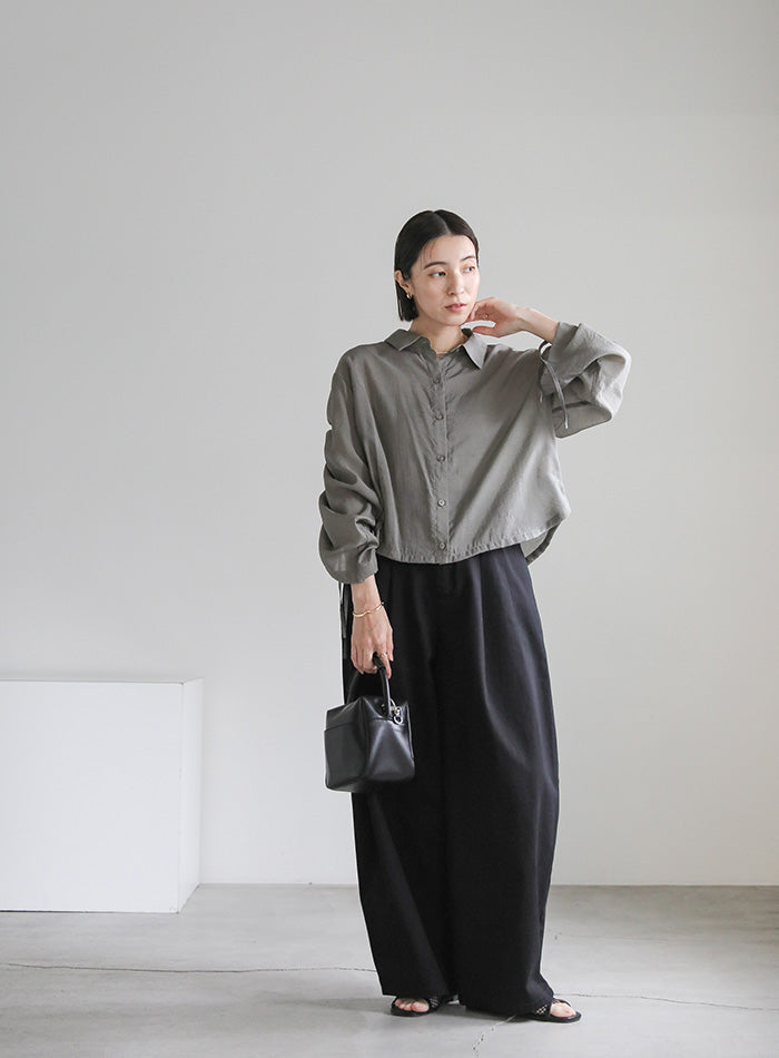 トップス　モカ ウェーブシアートップス – SELECT MOCA