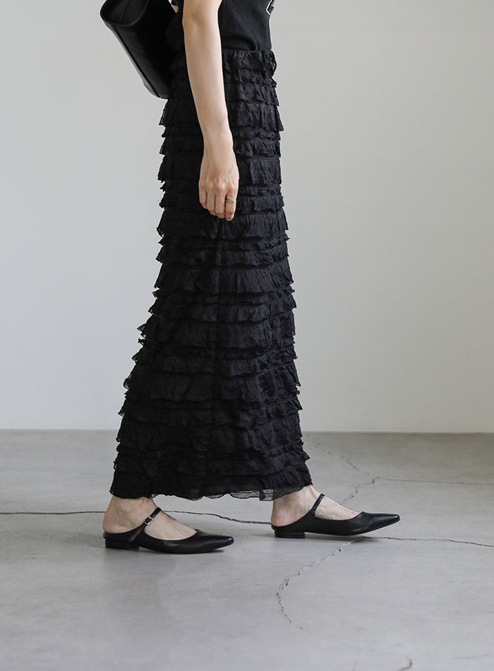 レースフリルIラインスカート【SALE】 – SELECT MOCA