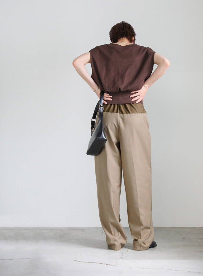 ウエスト切替スラックスパンツ【SALE】 – SELECT MOCA