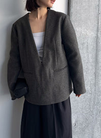 ディープＶネックプルオーバー【by SON】