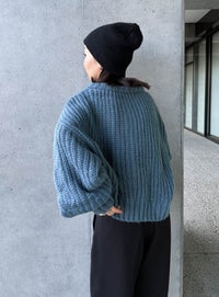 ボリュームスリーブオーバーカーディガン【by SON】