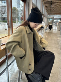 ビッグシルエットミドルコート【by SON】