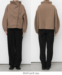 ハイネックカーブスリーブアウター【by SON】