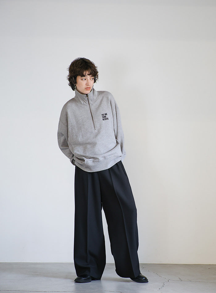 スウェットハーフジップトップス【SALE】 – SELECT MOCA