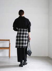 ポロニットロングワンピース