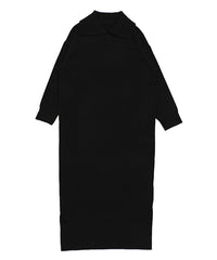ポロニットロングワンピース