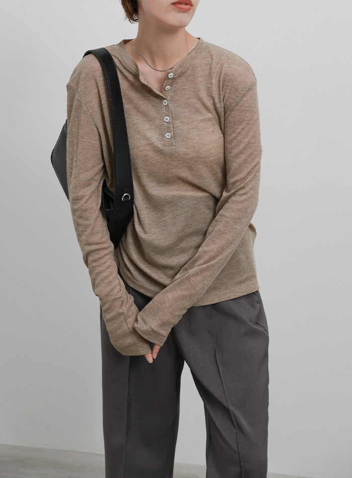 GENTLEFULLNESS ロンT ブラウン GENTLEFULLNESS ロンT ブラウン GENTLEFULLNESS ロンT ブラウン