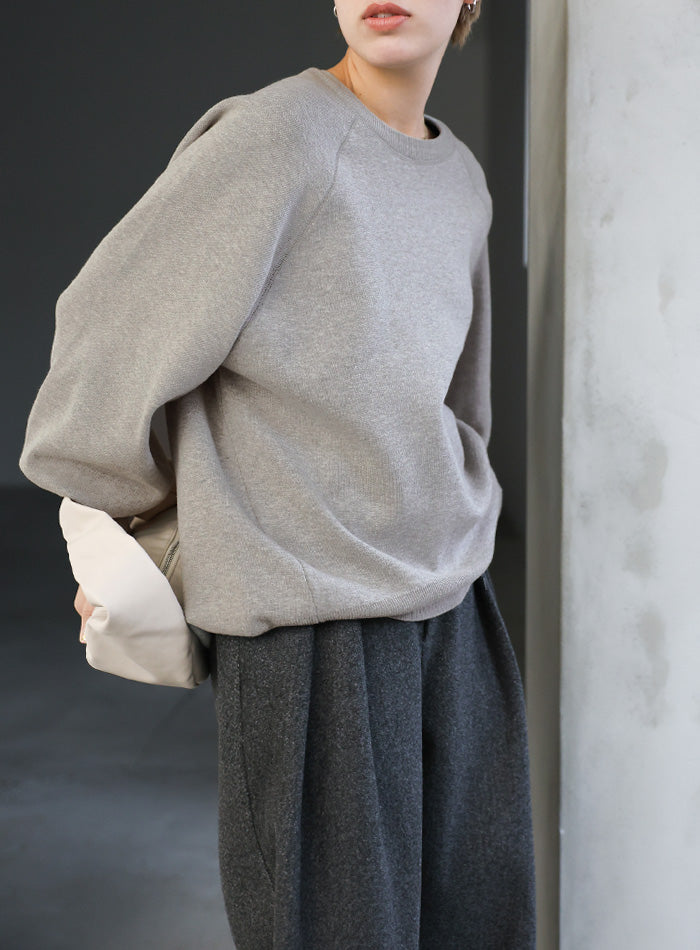 スウェットライクニットプルオーバー – SELECT MOCA