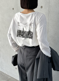 アソートバックプリントロングTシャツ【by SON】