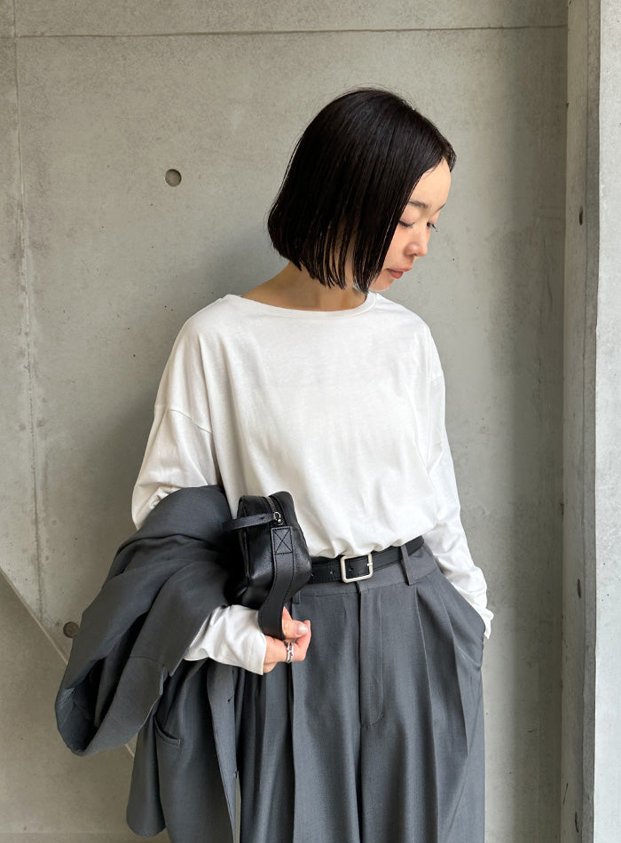 アソートバックプリントロングTシャツ【by SON】 – SELECT MOCA