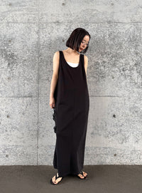 【select moca by son】セットアップ　ブラック 3サイズ展開】アメスリレイヤードワンピースセット【by SON】 – SELECT