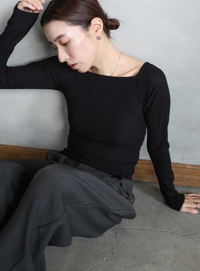 オフショルダートップス（エクリュ） | MACHATT ONLINE STORE