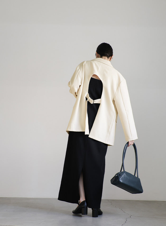 バックオープンテーラードジャケット – SELECT MOCA